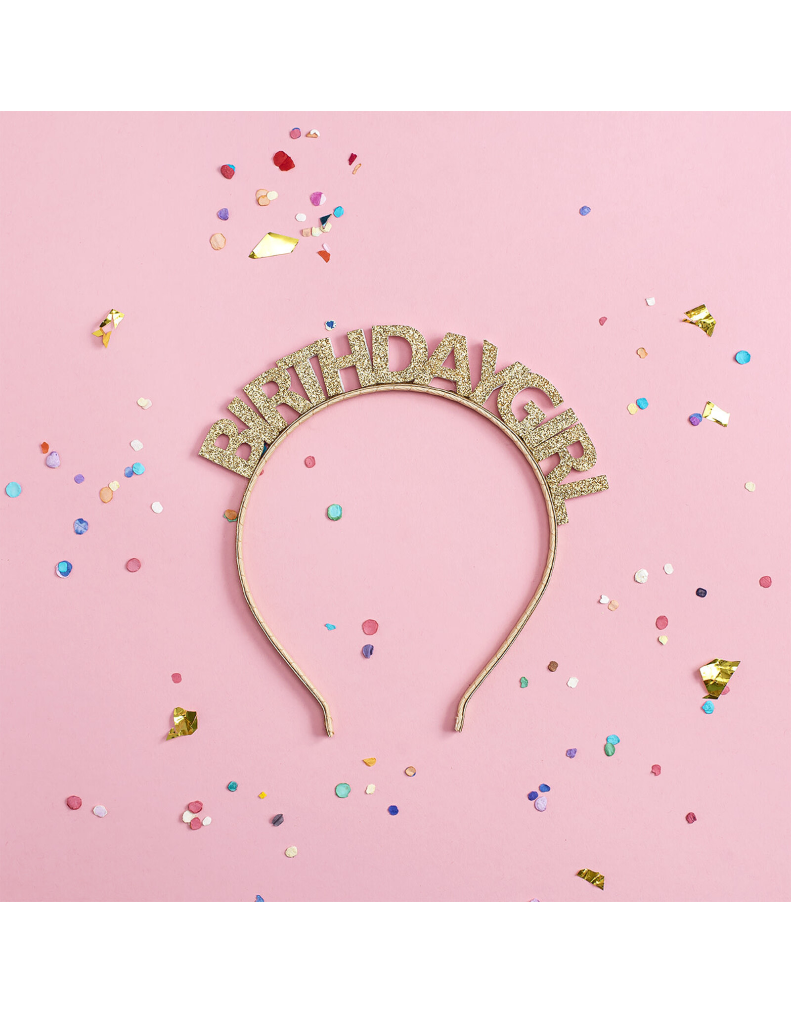 Sweet Wink - Birthday Girl Gold Headband