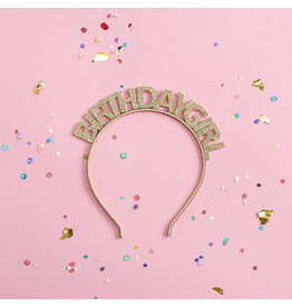Sweet Wink - Birthday Girl Gold Headband