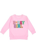 Sweet Wink- BDAY Girl Patch Sweatshirt