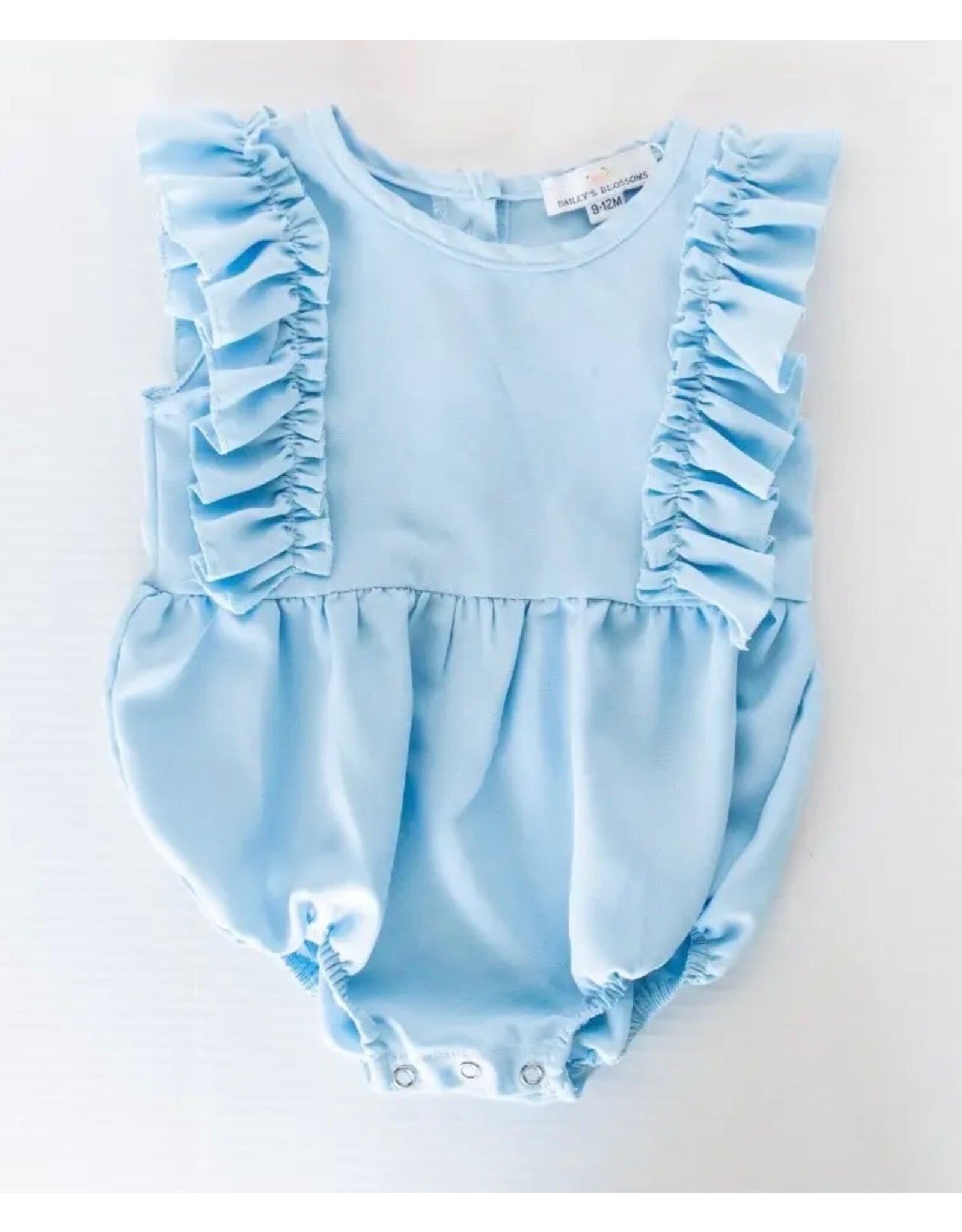 Baileys Blossoms Bailey's Blossoms- Cool Blue Madeline Ruffle Bubble