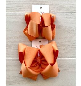 One Stop Bow Shop OS - Pumpkin Pie Stacked Grosgrain Bow