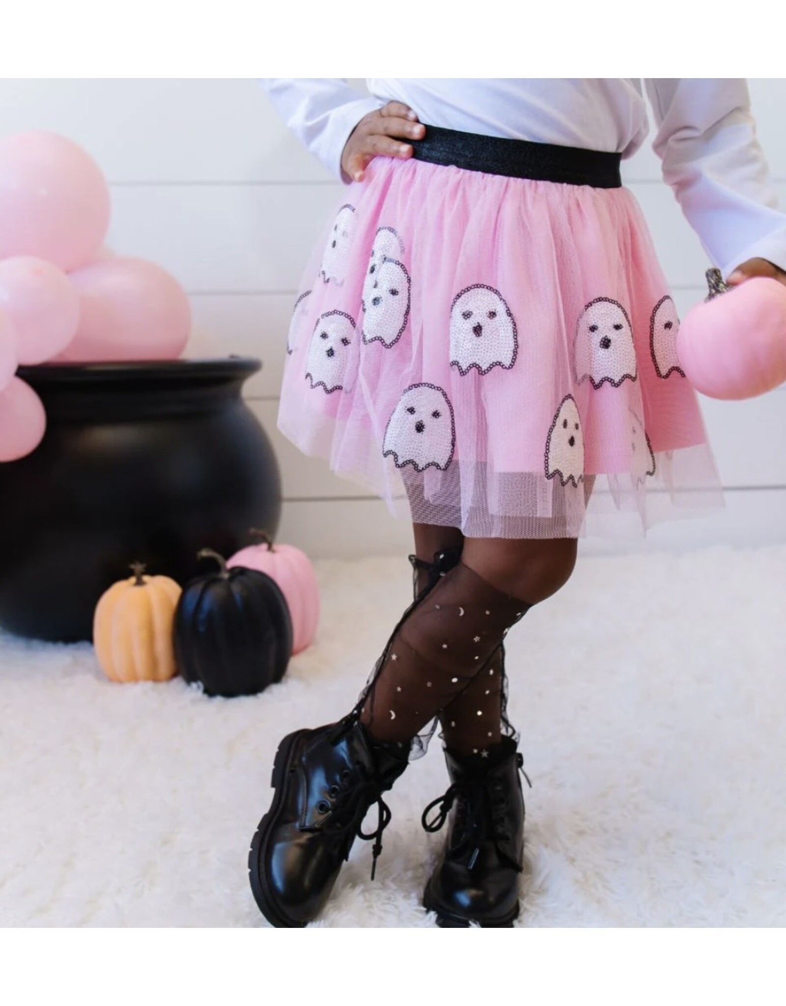Sweet Wink Sweet Wink- Black Tutu Socks O/S