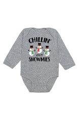 Sweet Wink- Chillin' with my Snowmies L/S Bodysuit