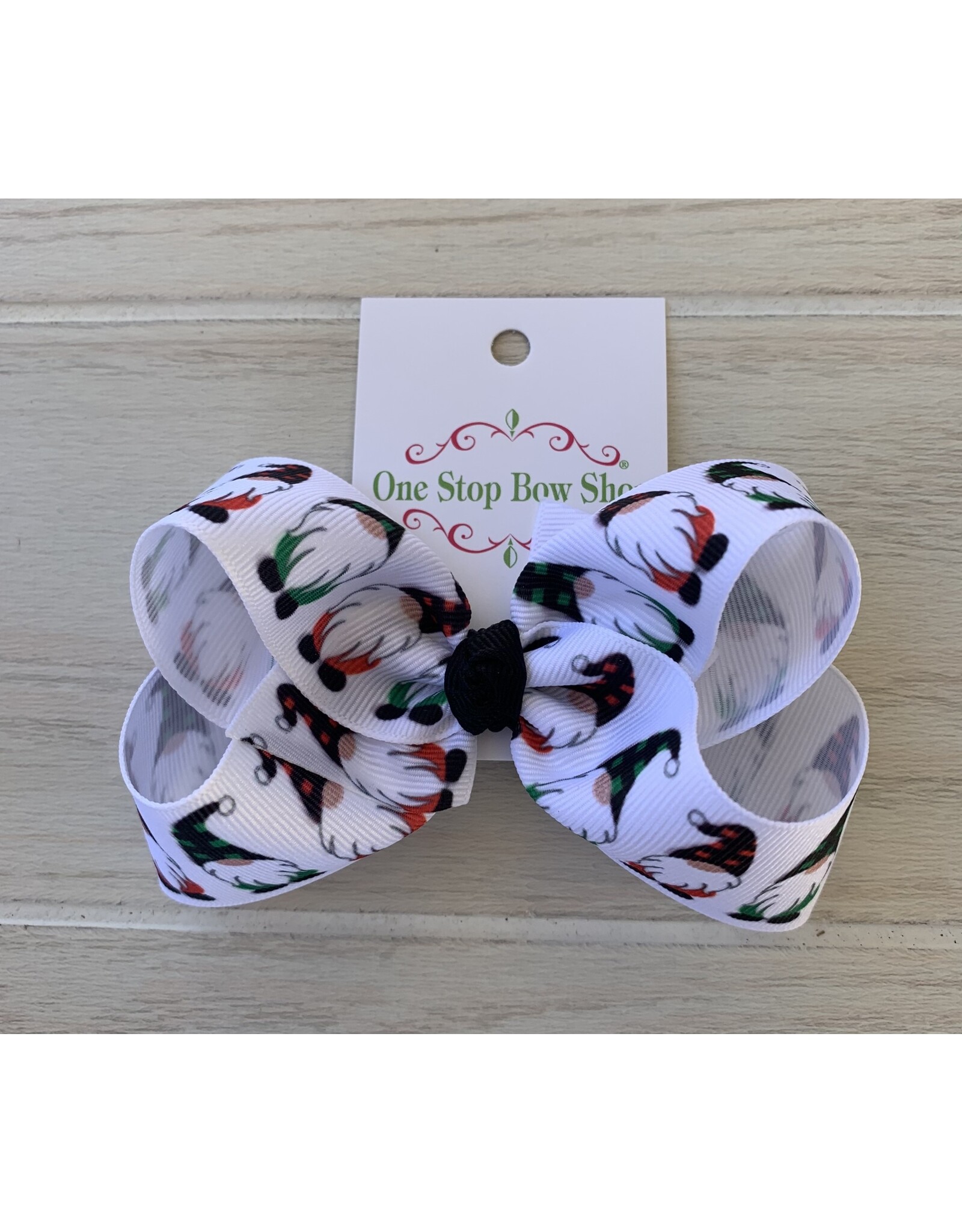 One Stop- Gnome Friends Knot Bow: Large