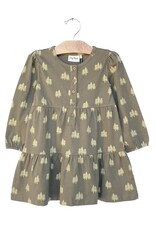 City Mouse City Mouse- Olive Henley Jersey Tree Dress