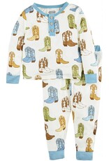 Mudpie Mud Pie- Cowboy Boots PJs