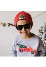 Sweet Wink- Christmas Tree Knit Beanie