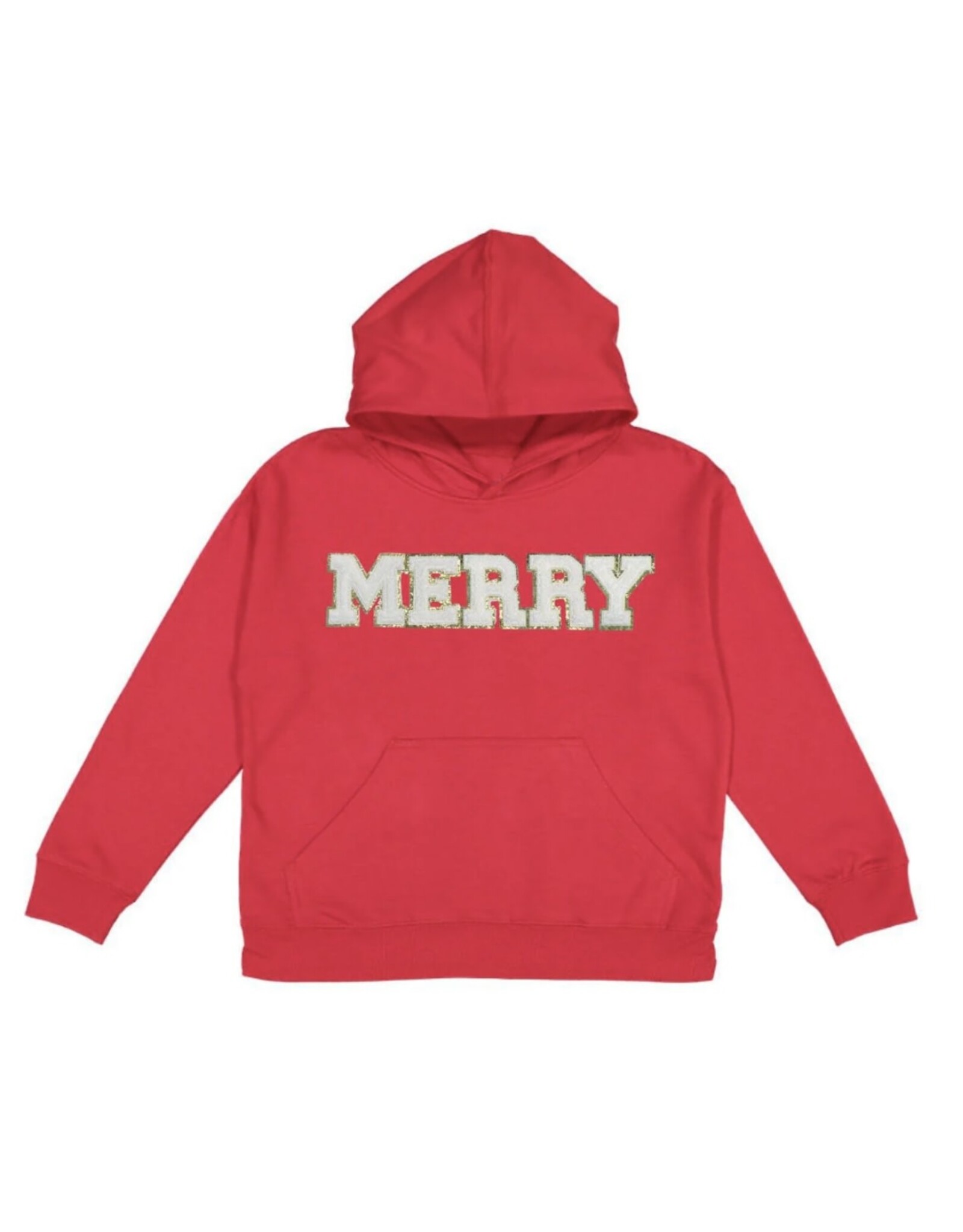 Sweet Wink- Merry Patch Christmas Youth Hoodie