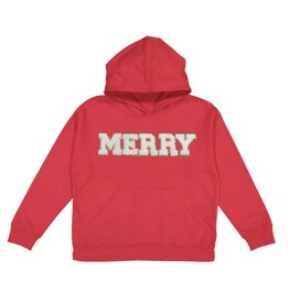 Sweet Wink- Merry Patch Christmas Youth Hoodie