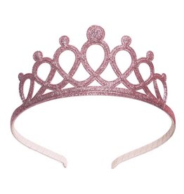 Sweet Wink- Pink Tiara Crown Headband