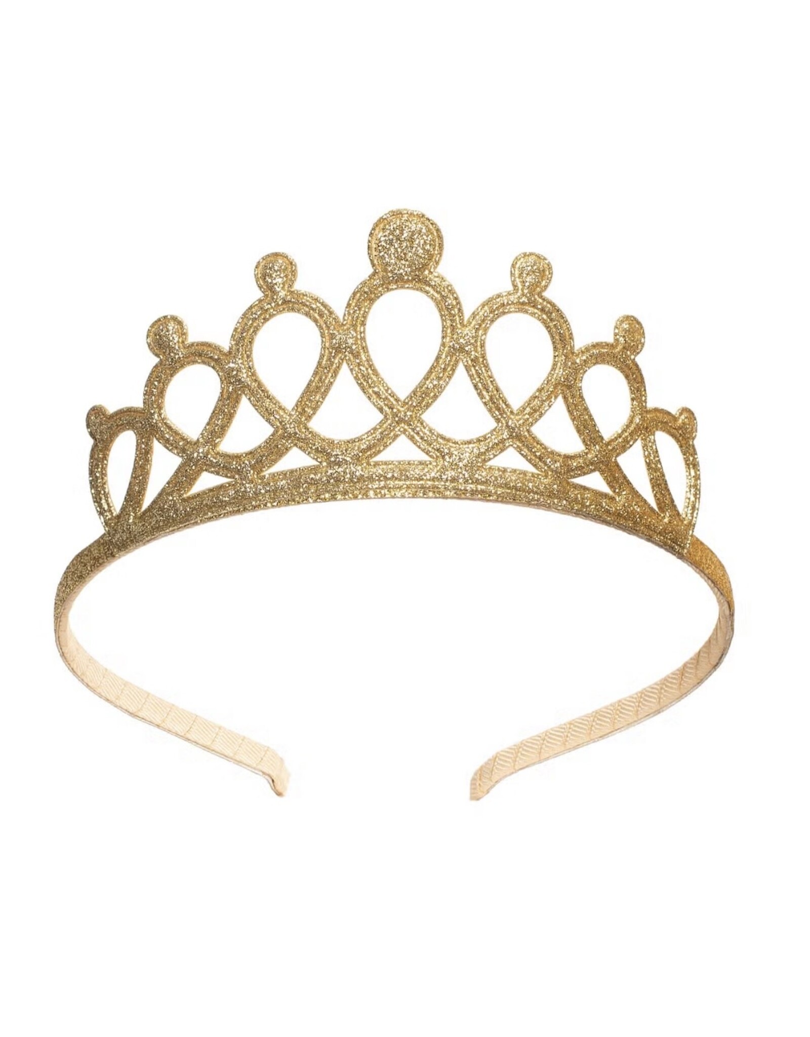 Sweet Wink- Gold Tiara Crown Headband