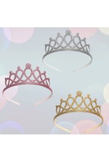 Sweet Wink- Gold Tiara Crown Headband