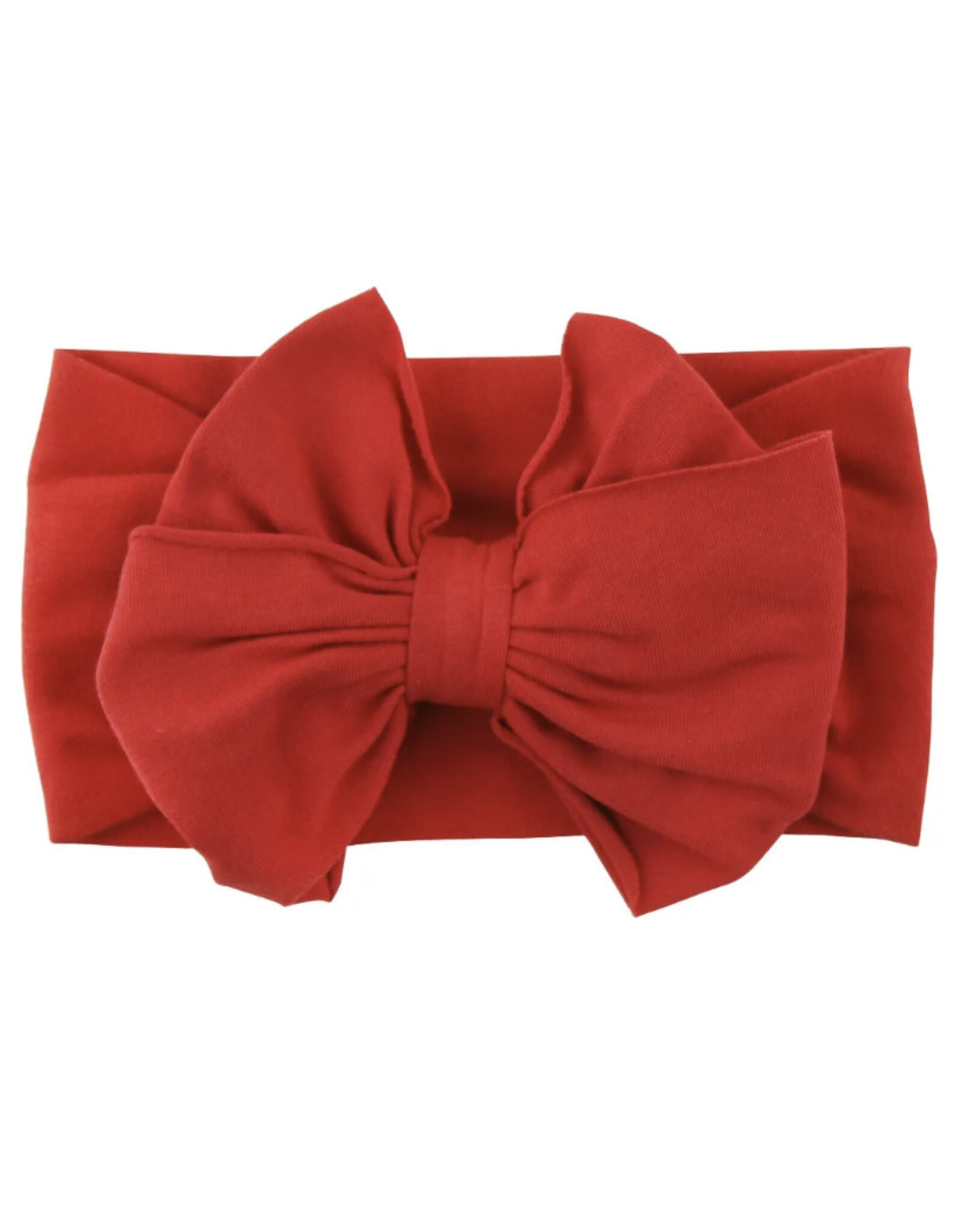 Ruffle Butts Ruffle Butts- Red Big Bow Headband