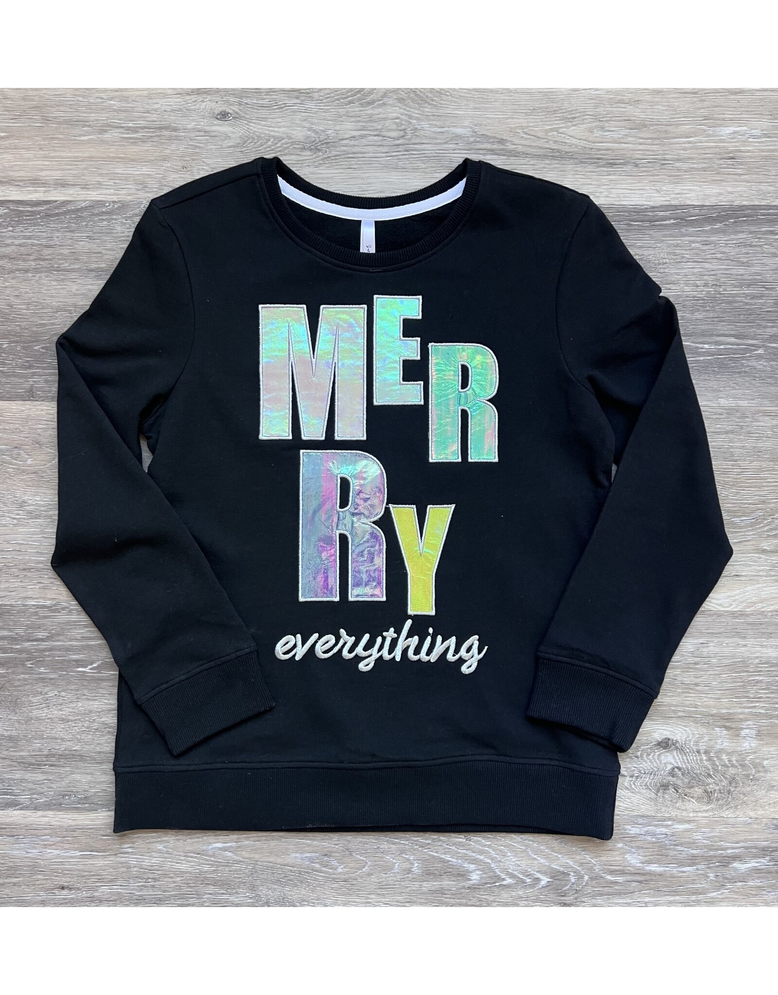 Sweet Soul- Merry Everything Metallic 3D Sweatshirt