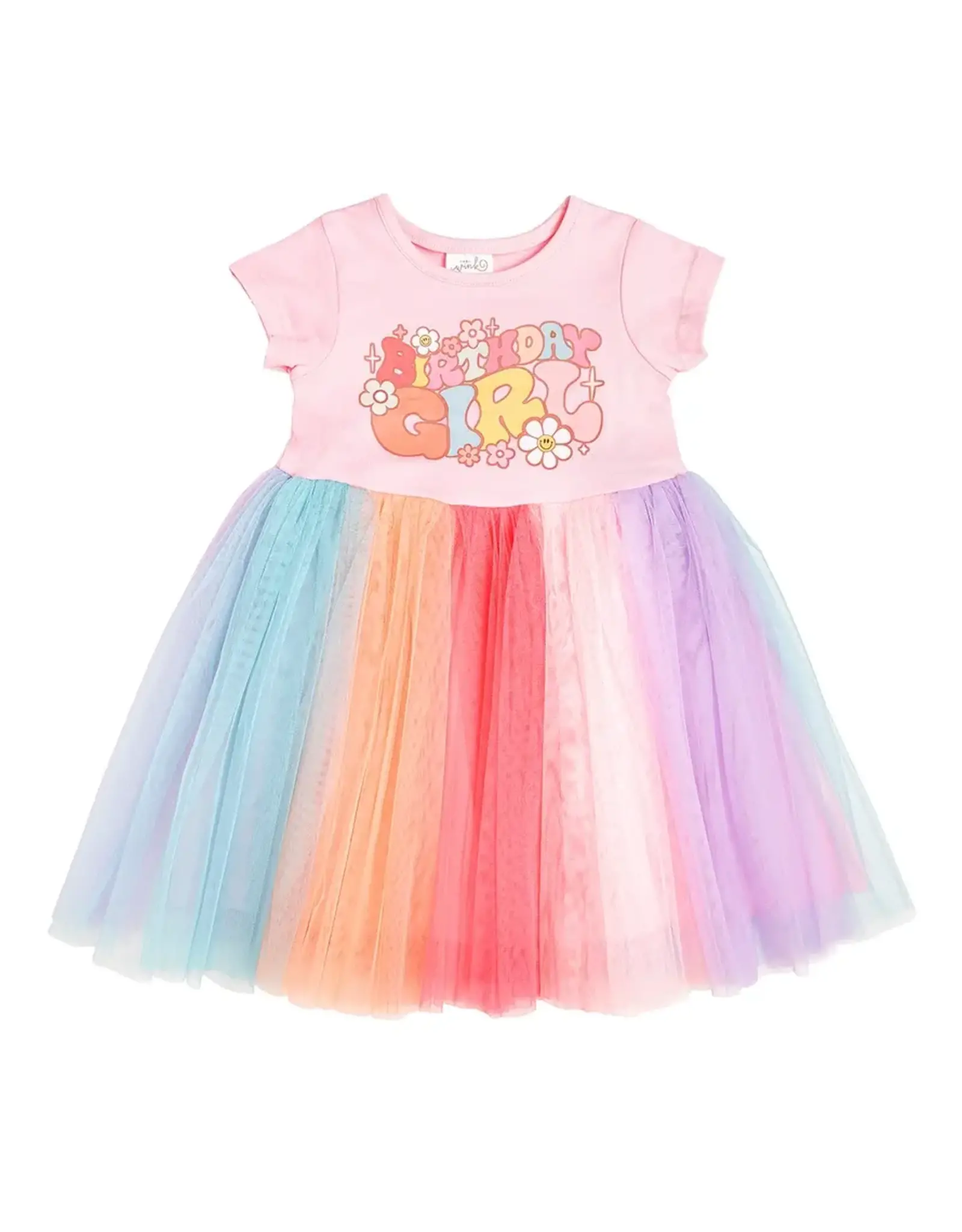 Sweet Wink- Groovy Birthday Girl Dress