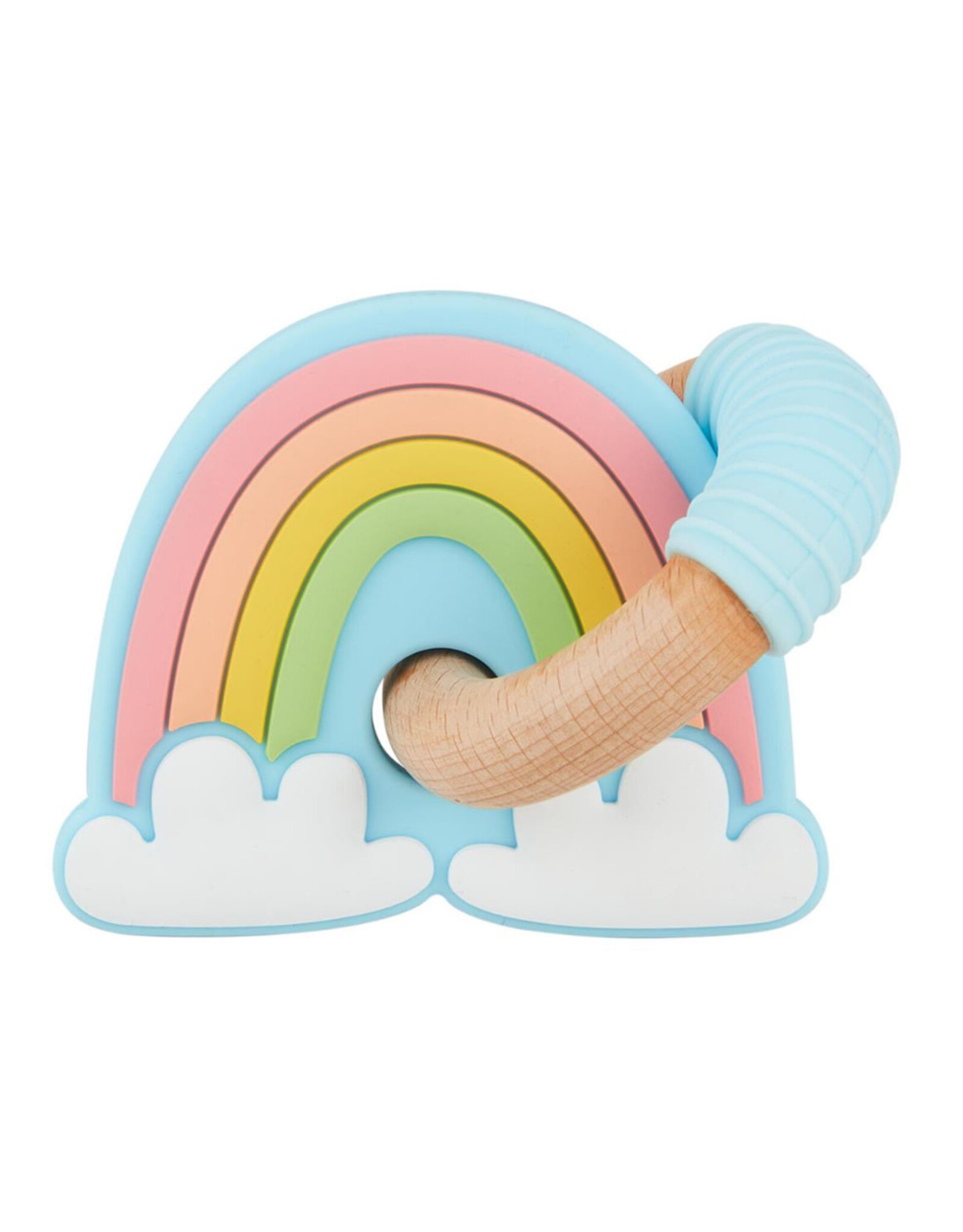 Mudpie Mud Pie- Rainbow Ring Silicone Teether