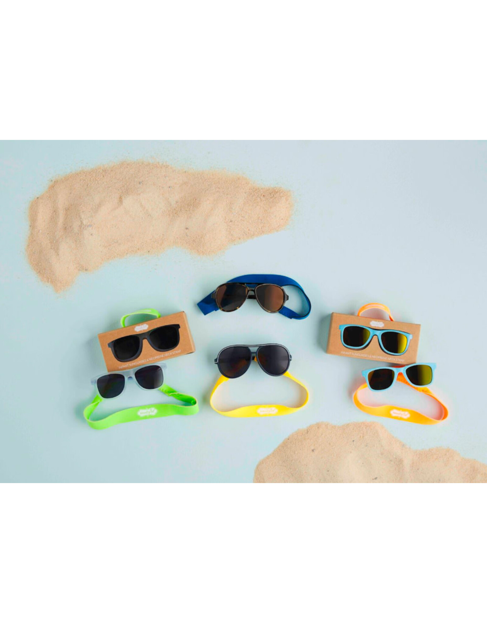 Mudpie Mud Pie- Boy Sunglasses w/ Strap