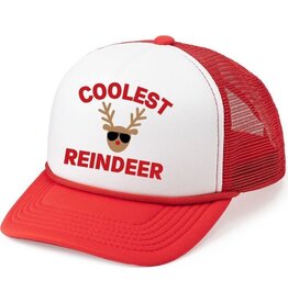 Sweet Wink- Coolest Reindeer Trucker Hat