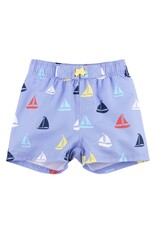 Ruffle Butts Ruffle Butts- Down By the Bay Swim Trunks