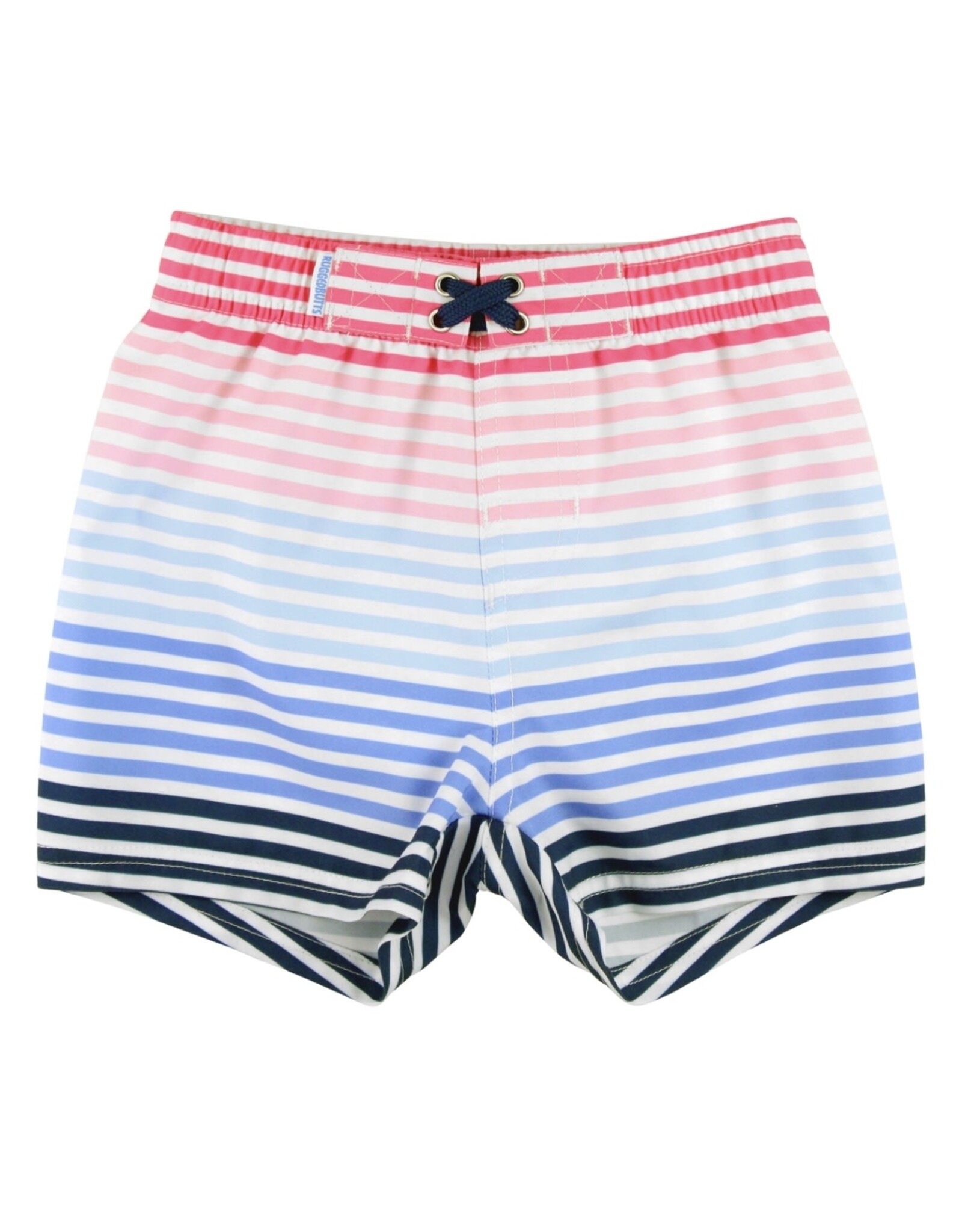 Ruffle Butts Ruffle Butts- Ocean Horizon Swim Trunks