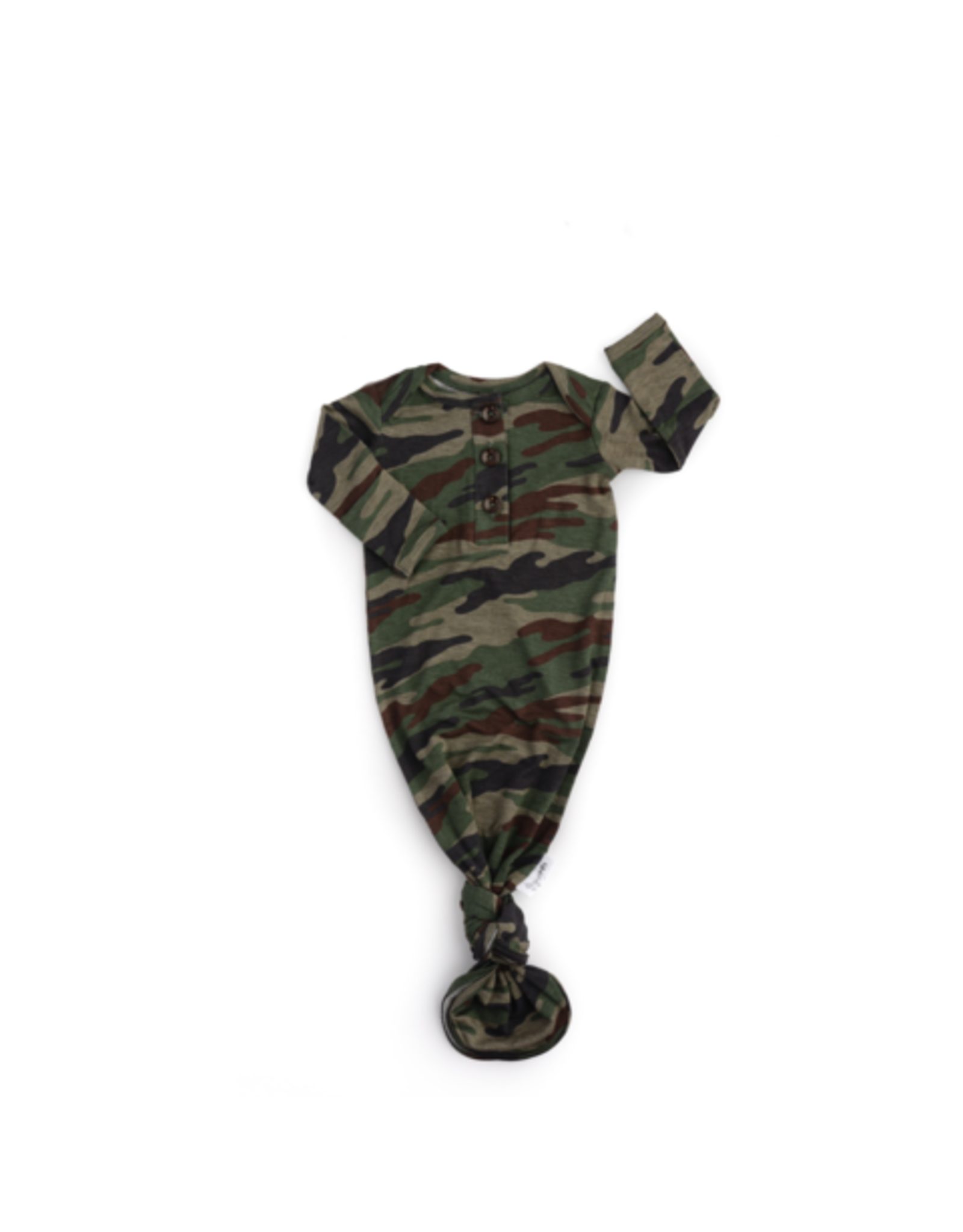 Gigi & Max Gigi & Max- Camo Knotted Button Gown Only