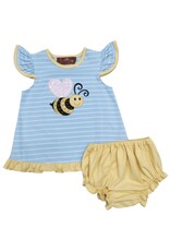 Millie Jay Millie Jay- Bella the Bee A/S Bloomer Set