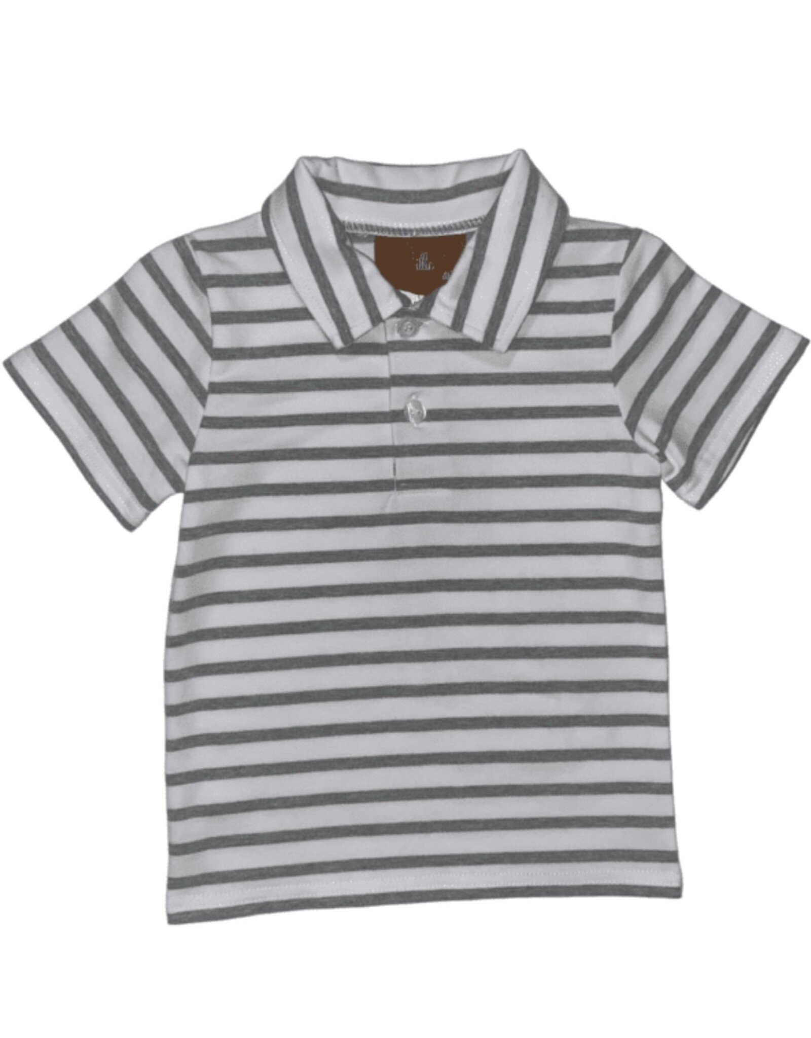 Millie Jay Millie Jay- Bennett Shirt: Grey Stripe