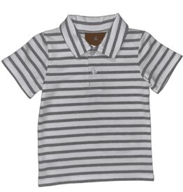 Millie Jay Millie Jay- Bennett Shirt: Grey Stripe