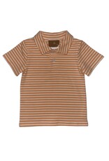 Millie Jay Millie Jay- Bennett Shirt: Sherbert Stripe