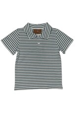 Millie Jay Millie Jay- Bennett Shirt: Teal Stripe