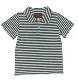 Millie Jay Millie Jay- Bennett Shirt: Teal Stripe