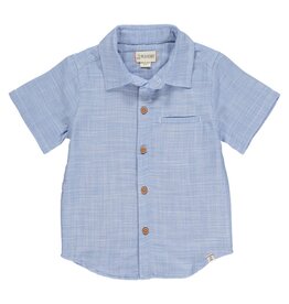 Me & Henry Me & Henry- Newport Shirt: Pale Chambray