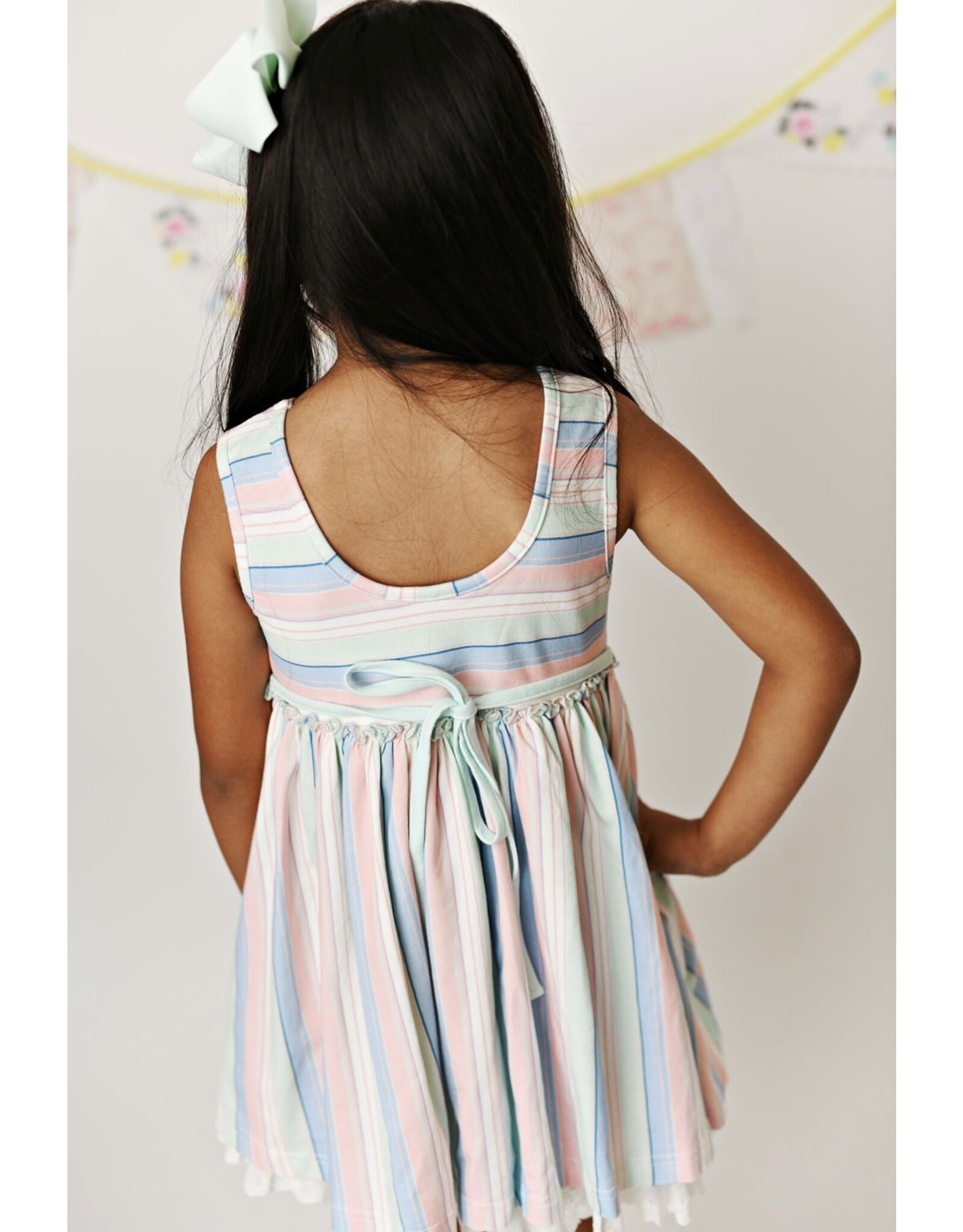 Serendipity Serendipity- Watercolor Stripe Layered Dress