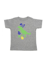 Sweet Wink- Bunnysaurus S/S Shirt: Gray