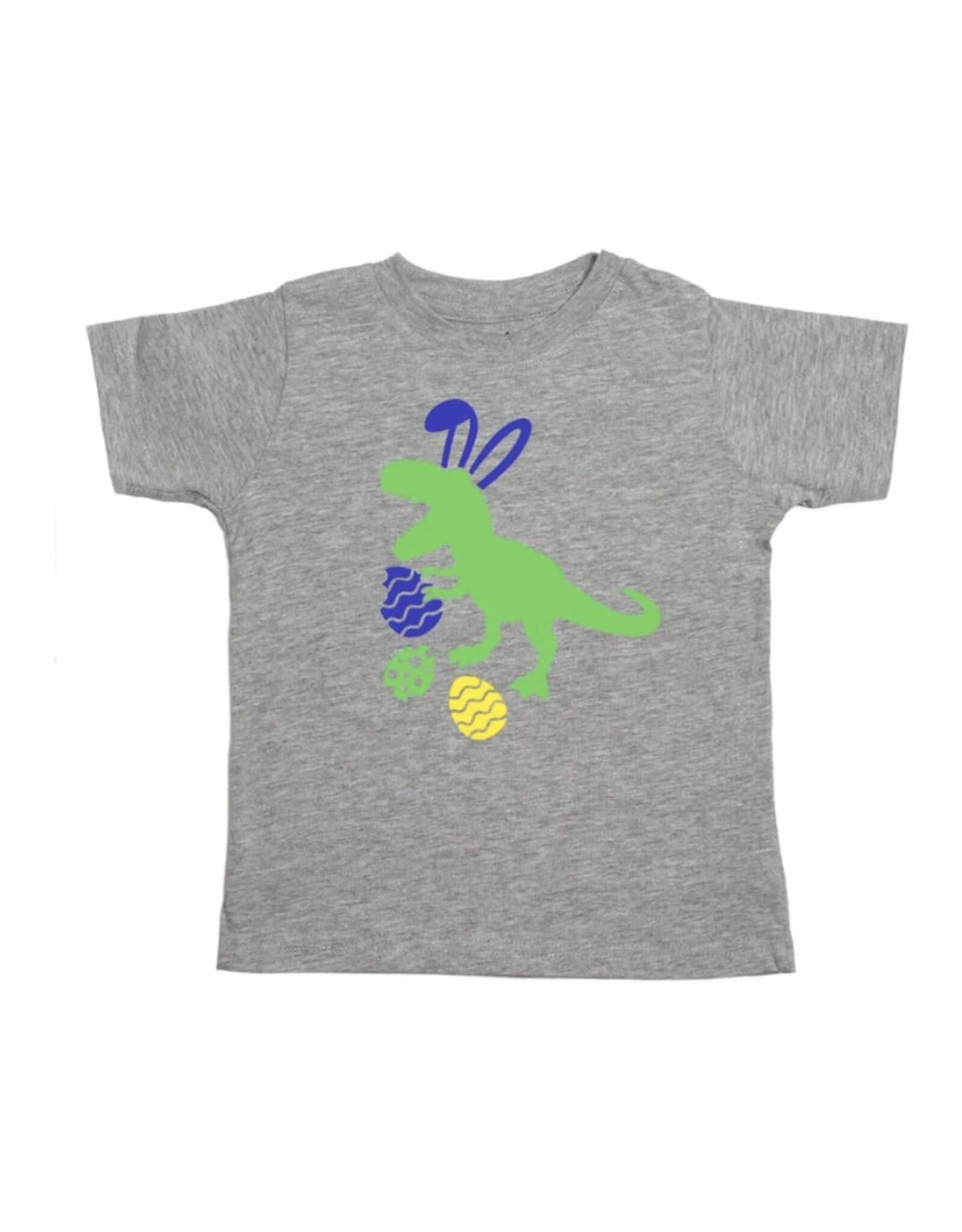 Sweet Wink- Bunnysaurus S/S Shirt: Gray
