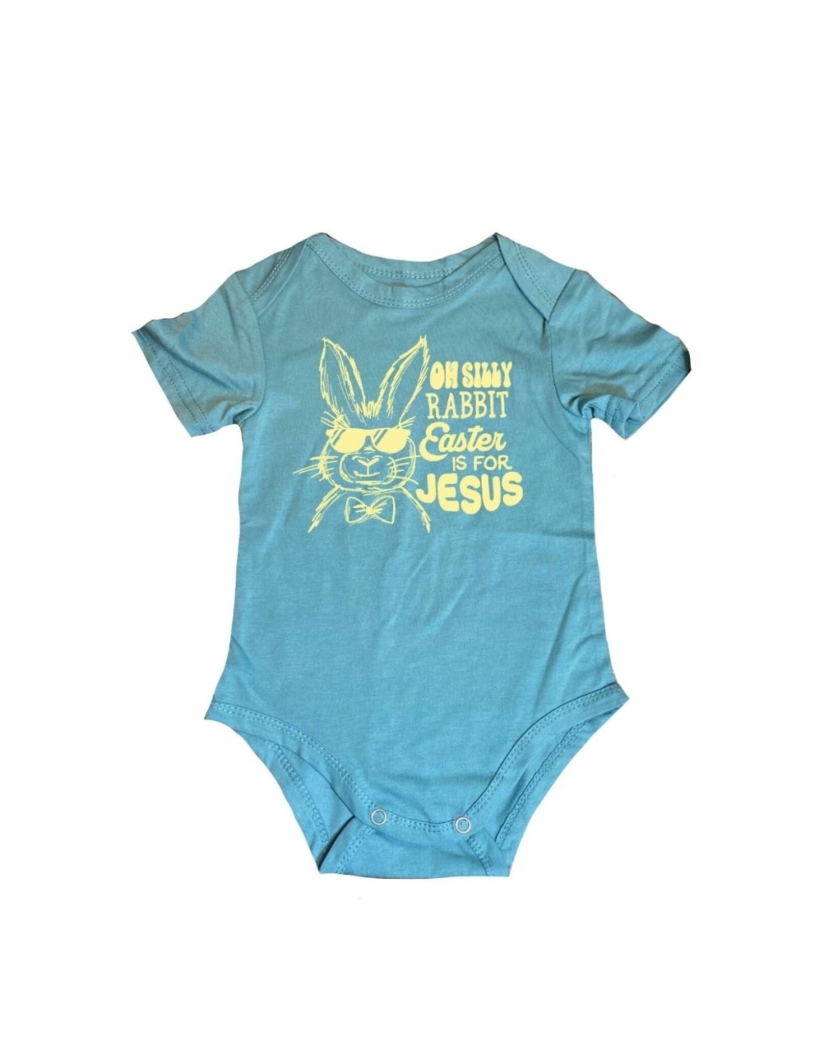 Jane Marie - Silly Rabbit Easter is For Jesus Onesie