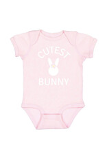 Sweet Wink- Cutest Bunny Ballet Pink Bodysuit