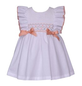 Bonnie  Jean Bonnie Jean- Ellie Smocked Eyelet Dress