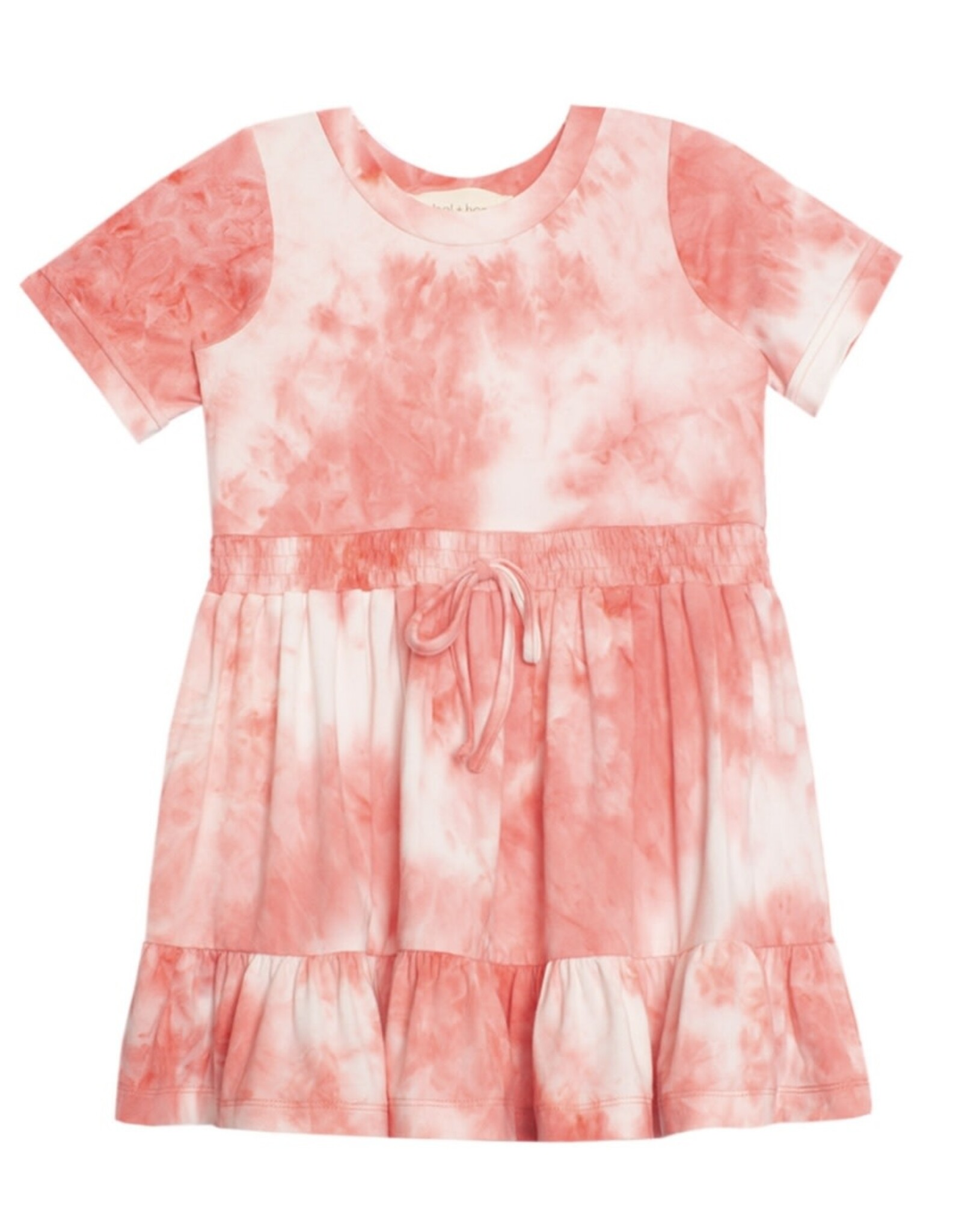 Mabel & Honey Mabel & Honey- Strawberry Cloud Dress