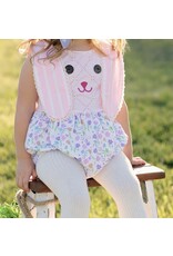 Be Girl Clothing Be Girl- Bouquet of Spring Bunny Bubble Romper