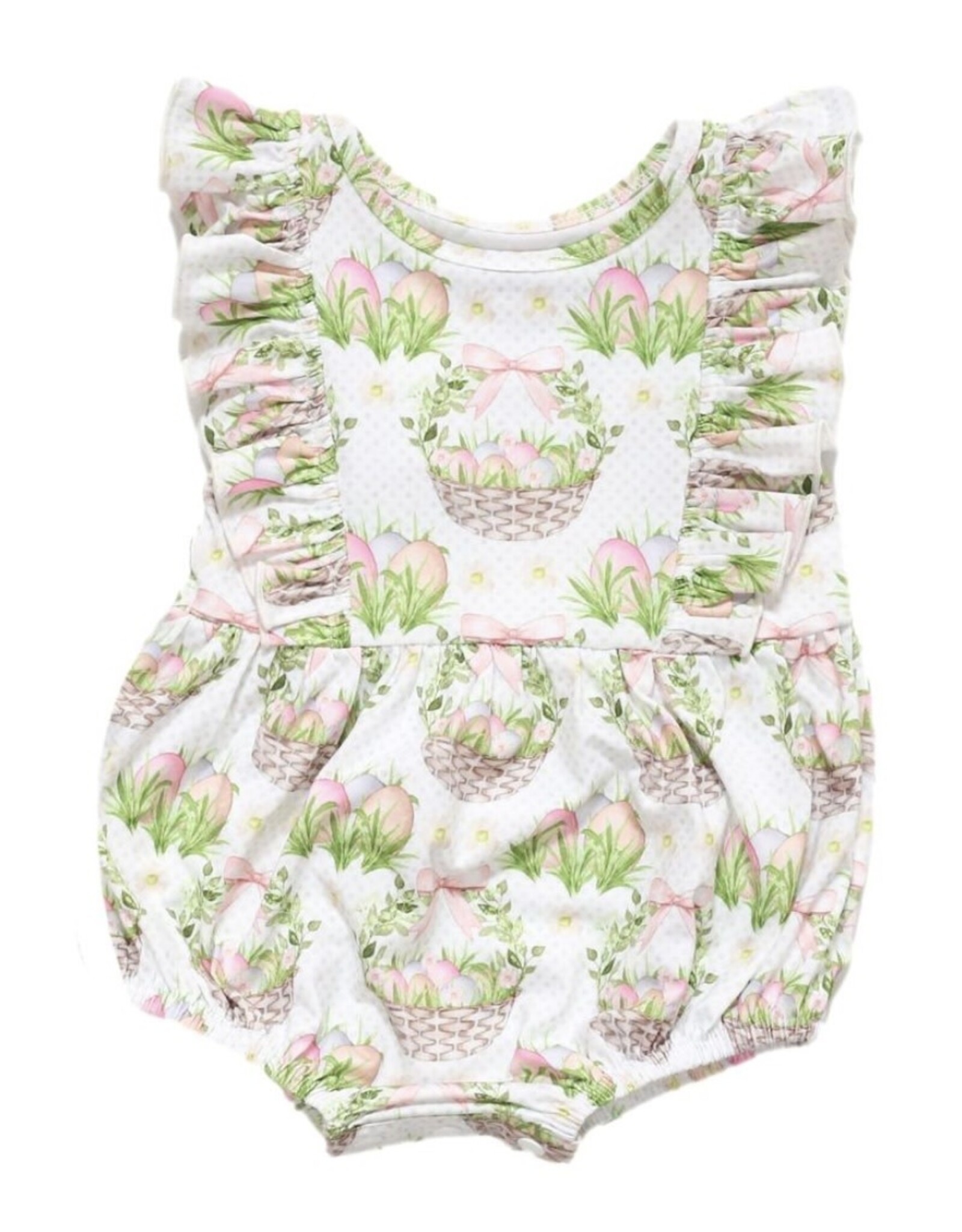 Be Girl Clothing Be Girl- Baskets & Bunnies Playsuit Bubble