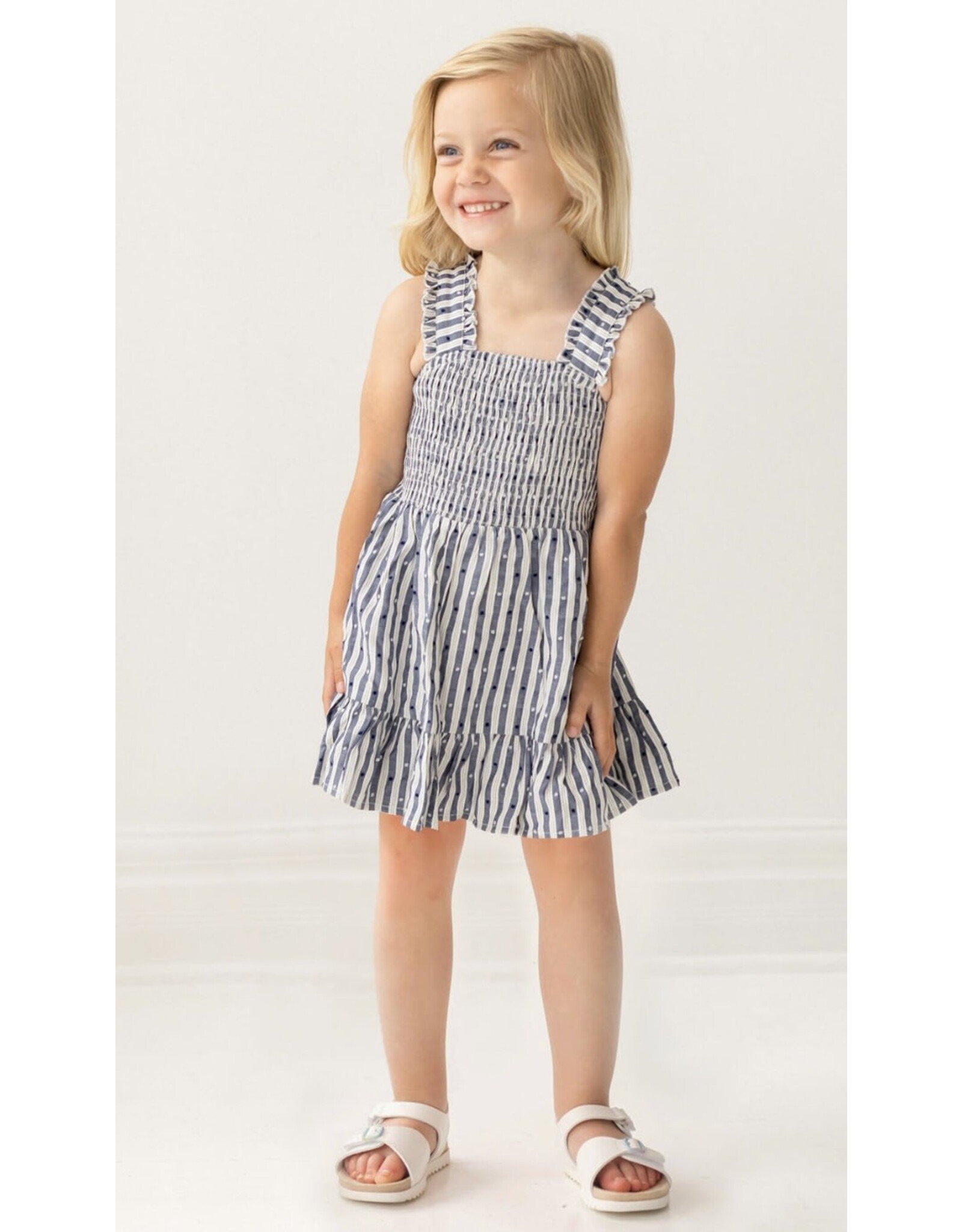 Mabel & Honey Mabel & Honey- Blue Island Breeze Dress