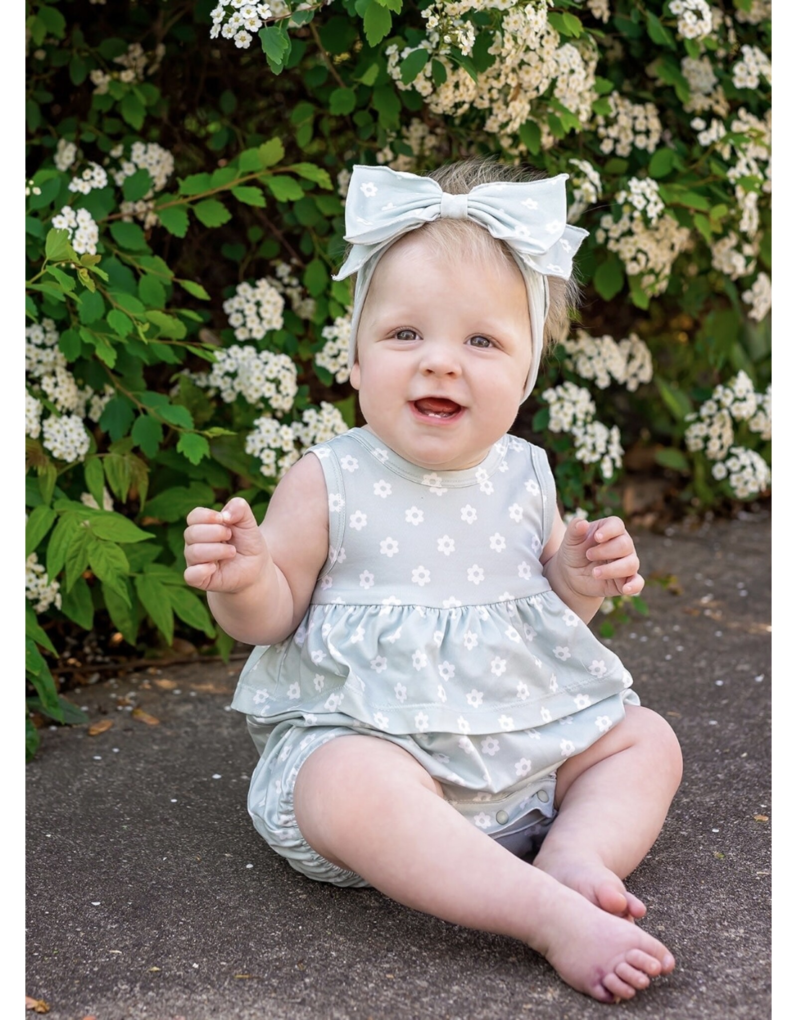 Mabel & Honey Mabel & Honey- Mint Julep Romper