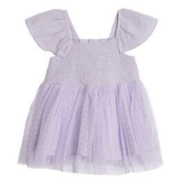 Isobella & Chloe Isobella & Chloe- Eloise Dress: Purple