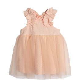 Isobella & Chloe Isobella & Chloe- Dreamsicle Light Coral Dress