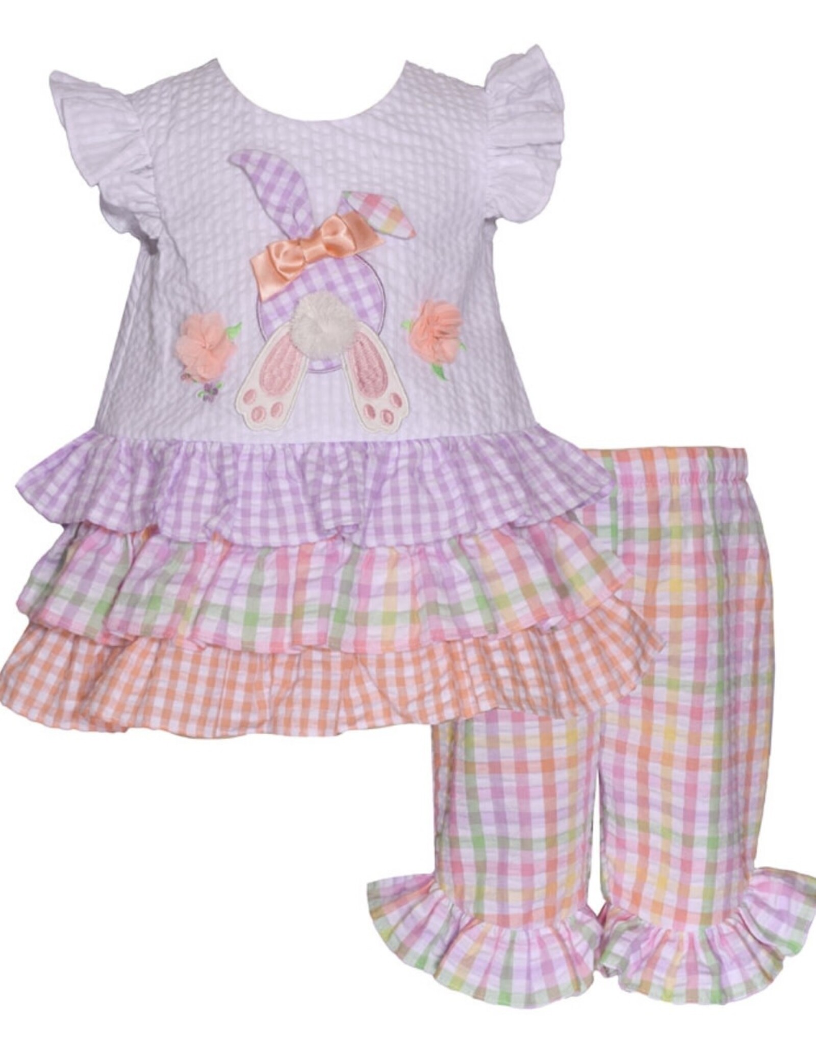 Bonnie  Jean Bonnie Jean- Pastel Tiered Bunny Set