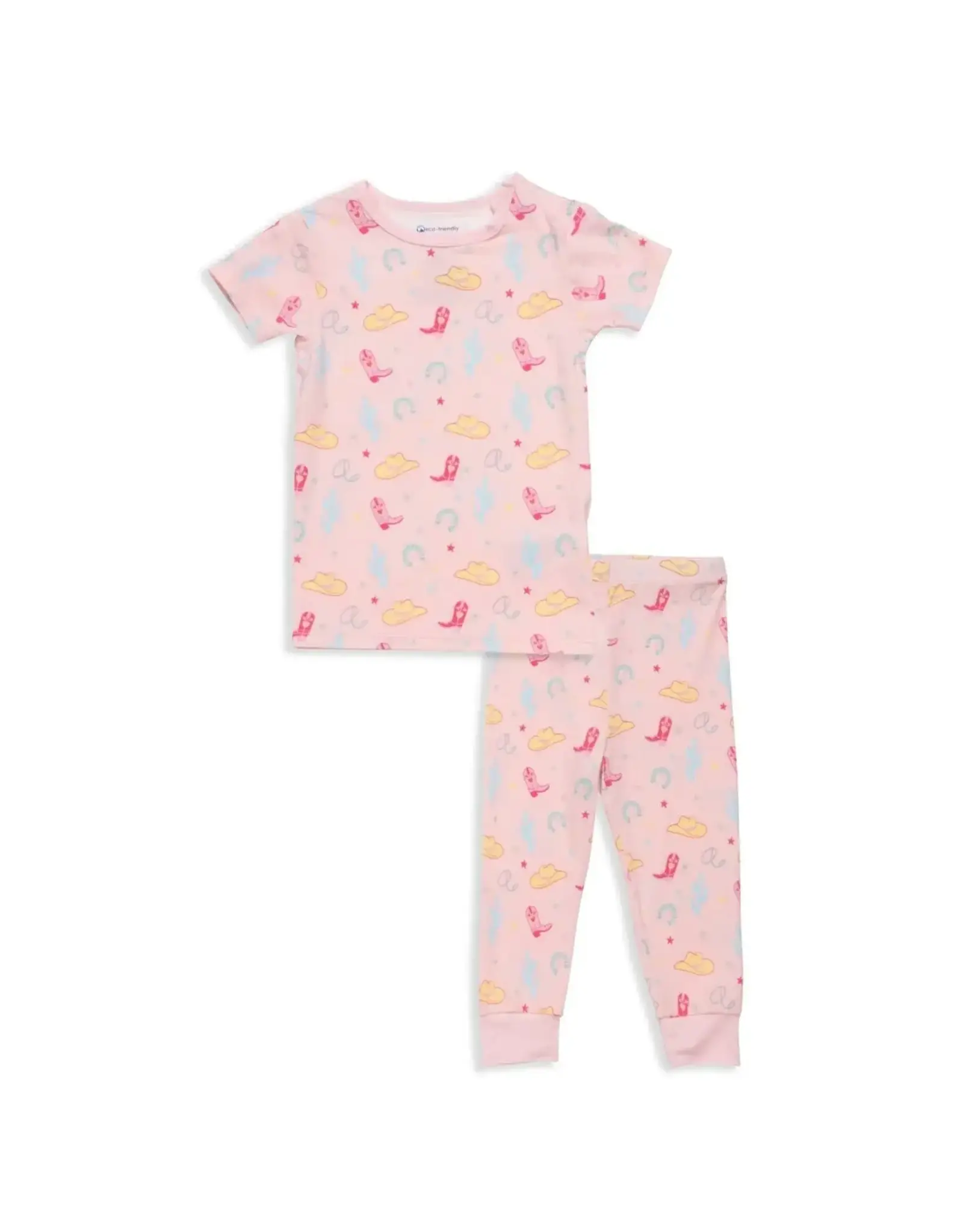 Magnetic Me Magnetic Me- Not My First Rodeo Pink PJ Set