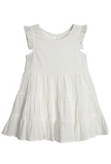 Mabel & Honey Mabel & Honey- Gingham Dream White Dress