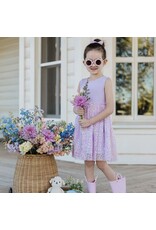 Sweet Wink- Lavender Confetti Flower Dress
