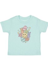 Sweet Wink- Easter Doodle S/S Aqua TShirt
